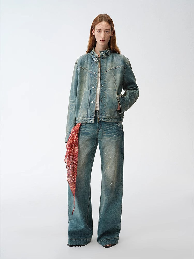 Motorcycle Denim Jacket