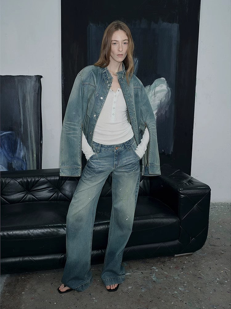 Motorcycle Denim Jacket
