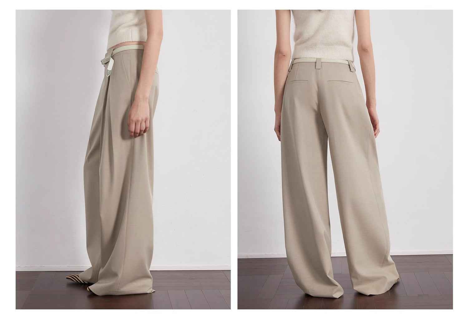 Pleated Trousers