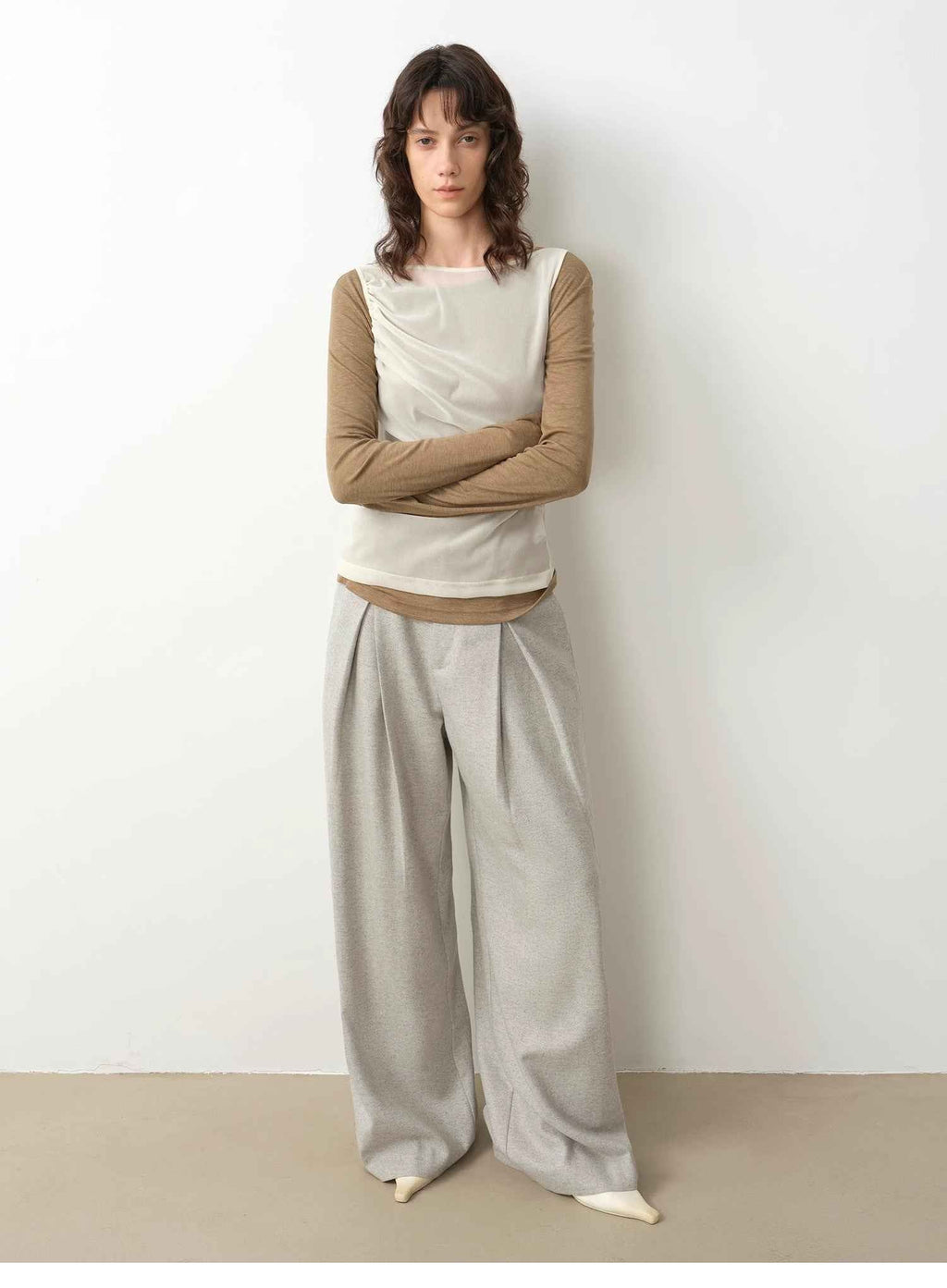 Pleated Trousers