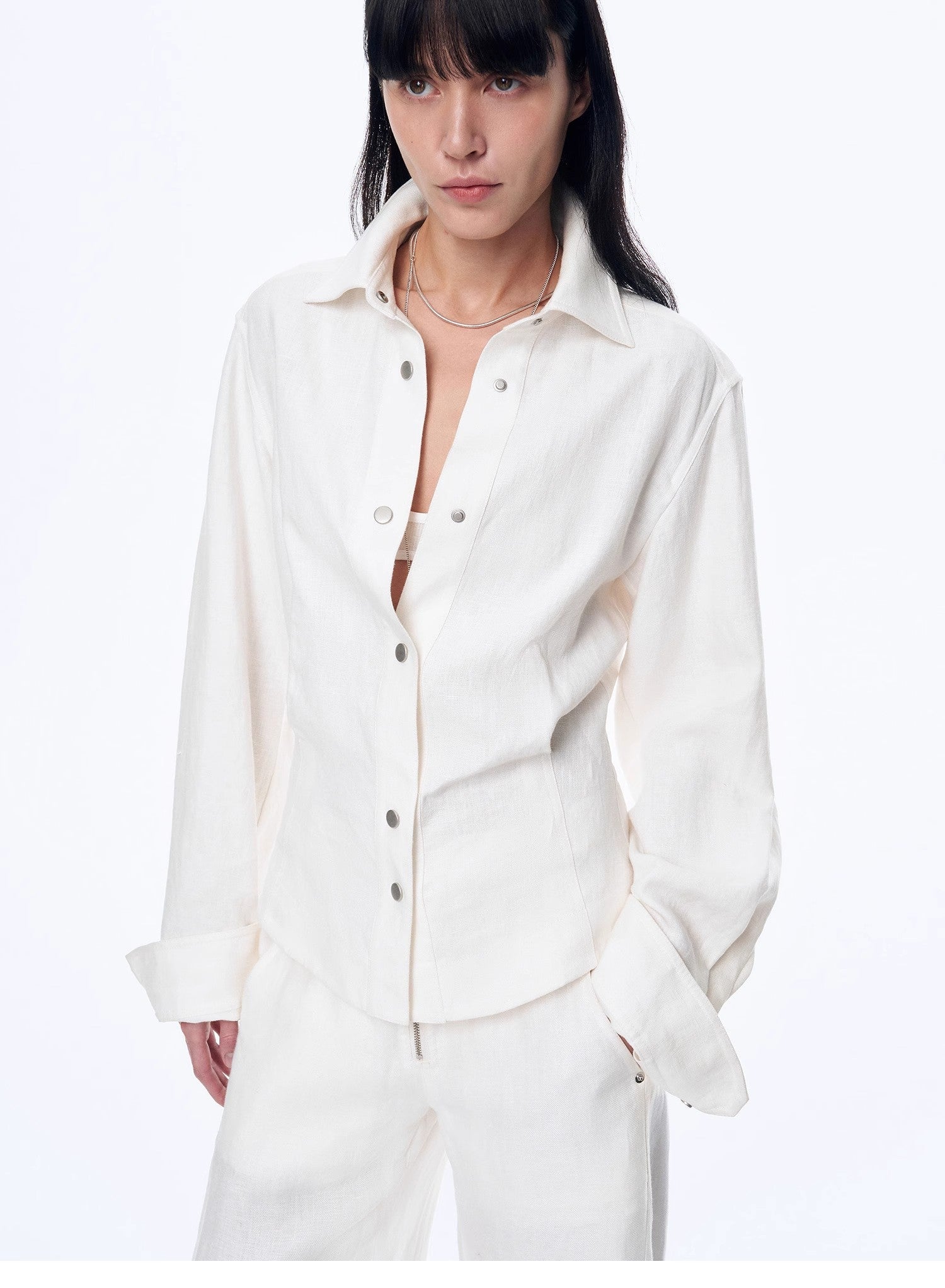 Twill Linen Shirt