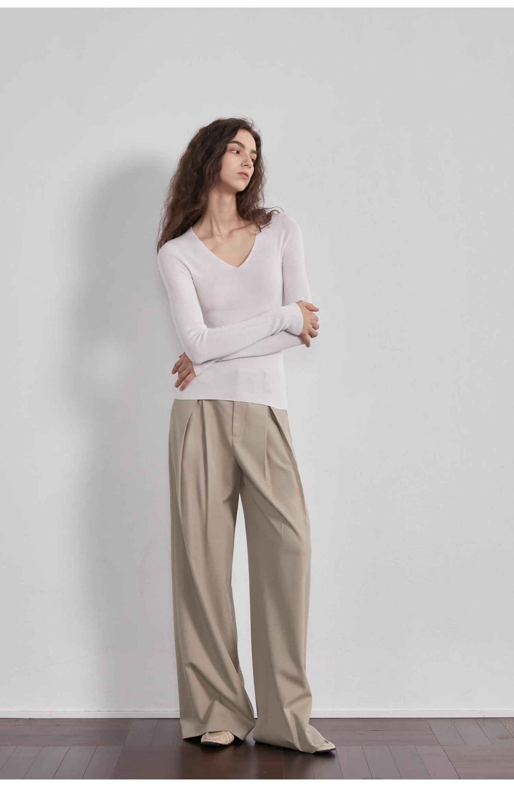 Pleated Trousers