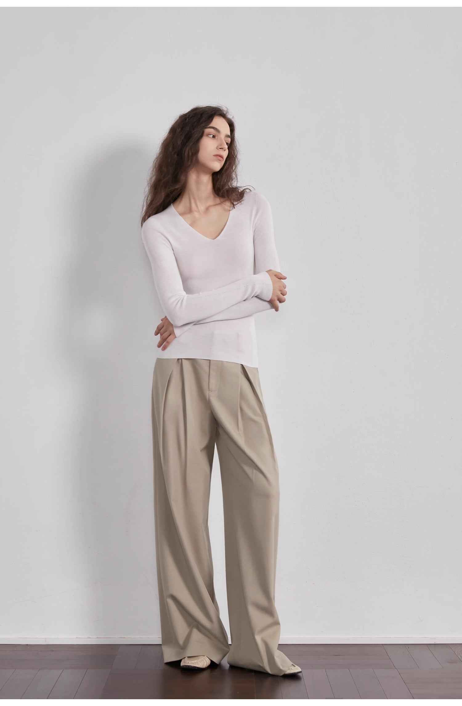 Pleated Trousers
