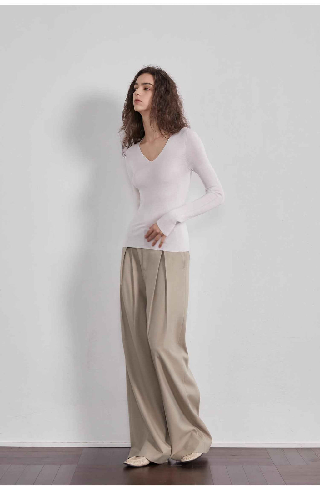 Pleated Trousers