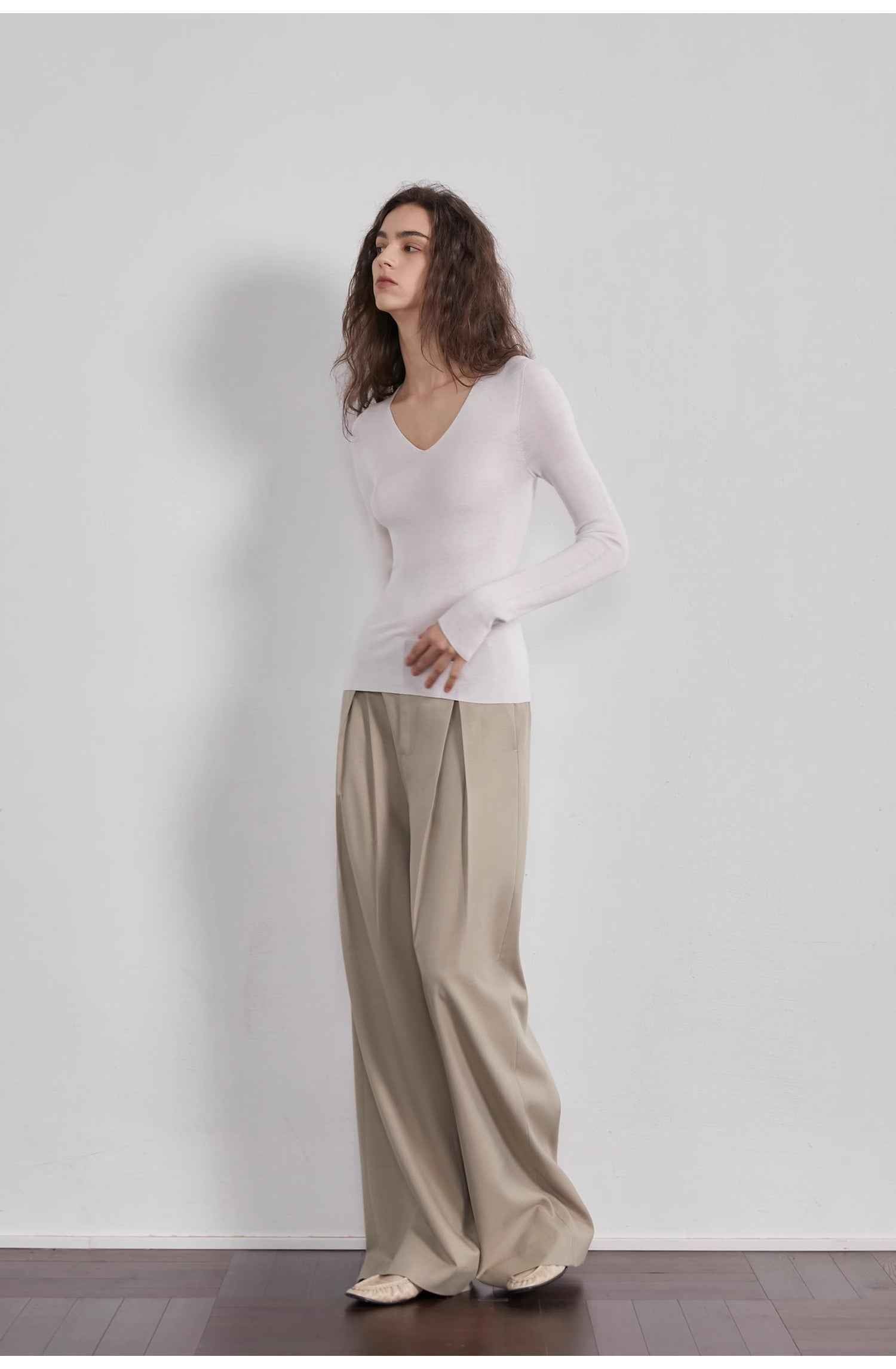 Pleated Trousers