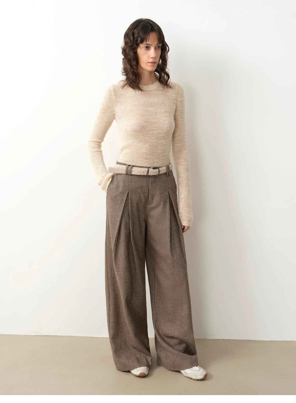 Pleated Trousers