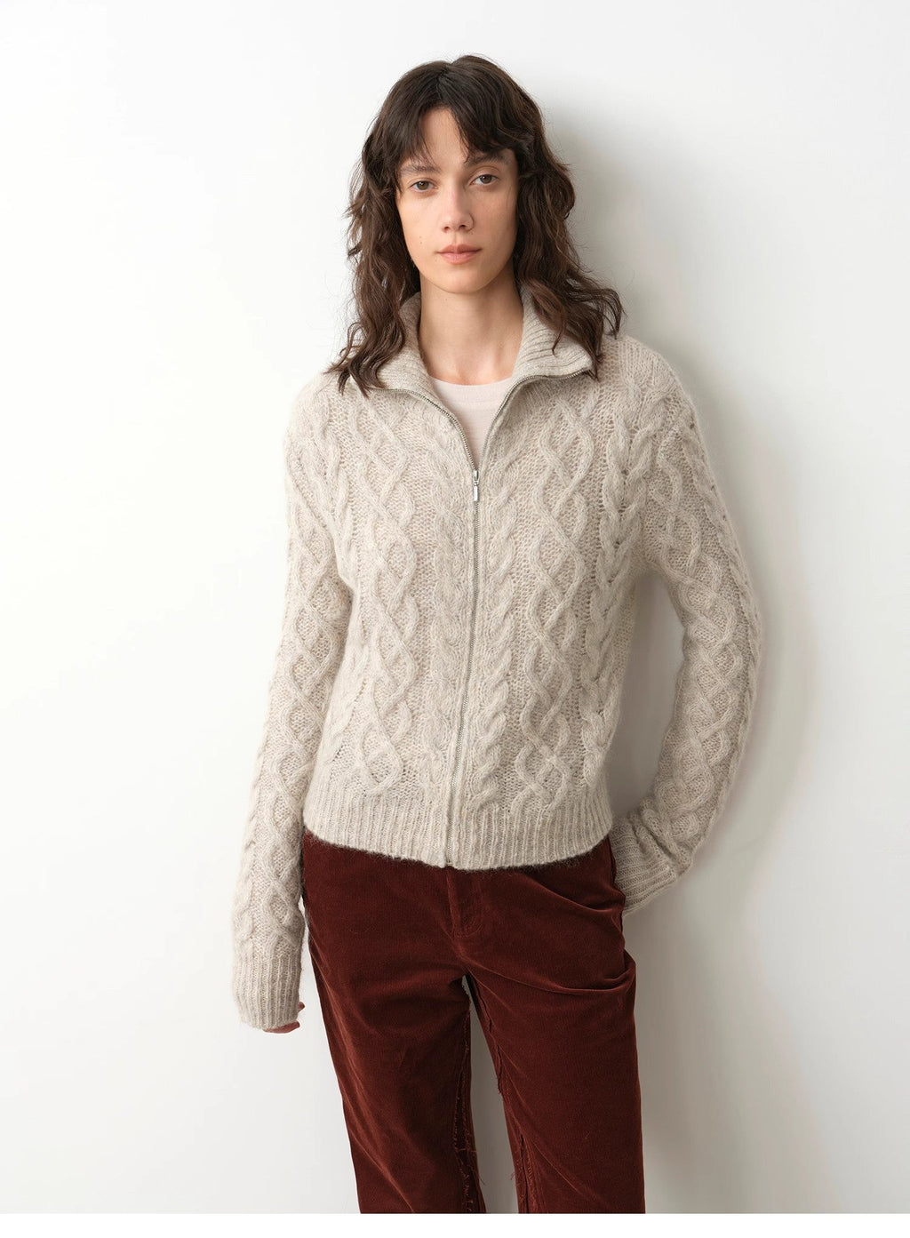 Cable Knit Cardigan