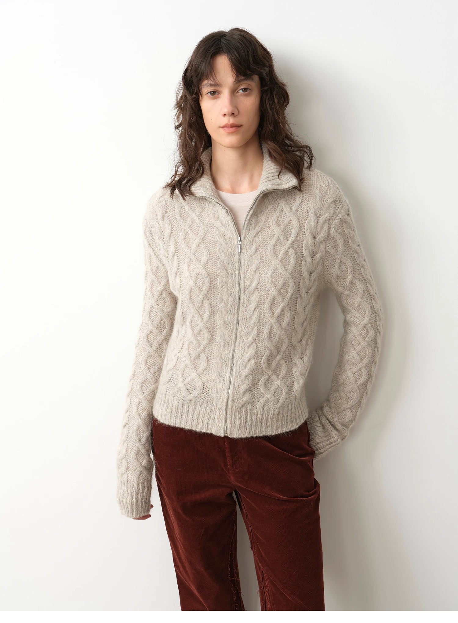 Cable Knit Cardigan