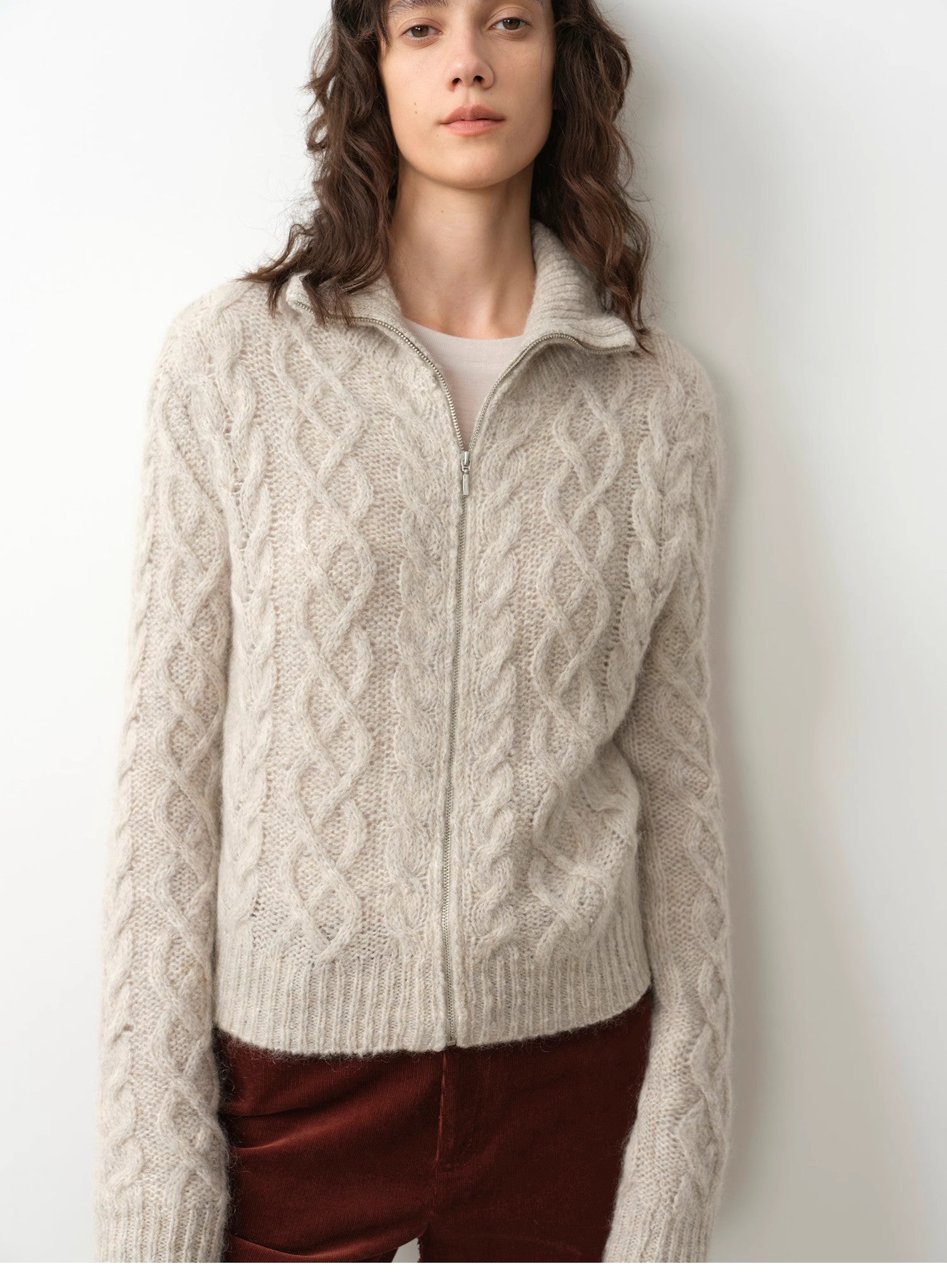 Cable Knit Cardigan