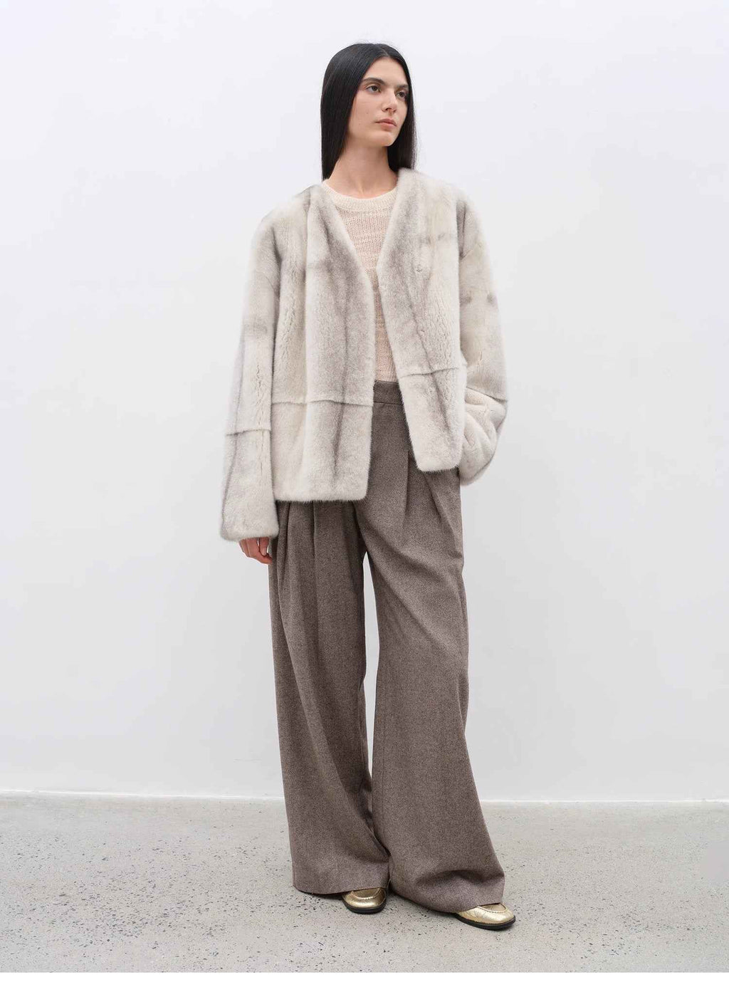Pleated Trousers