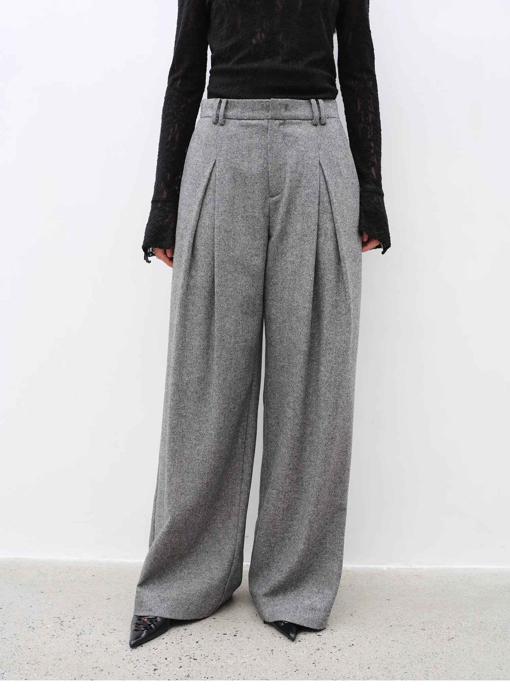 Pleated Trousers