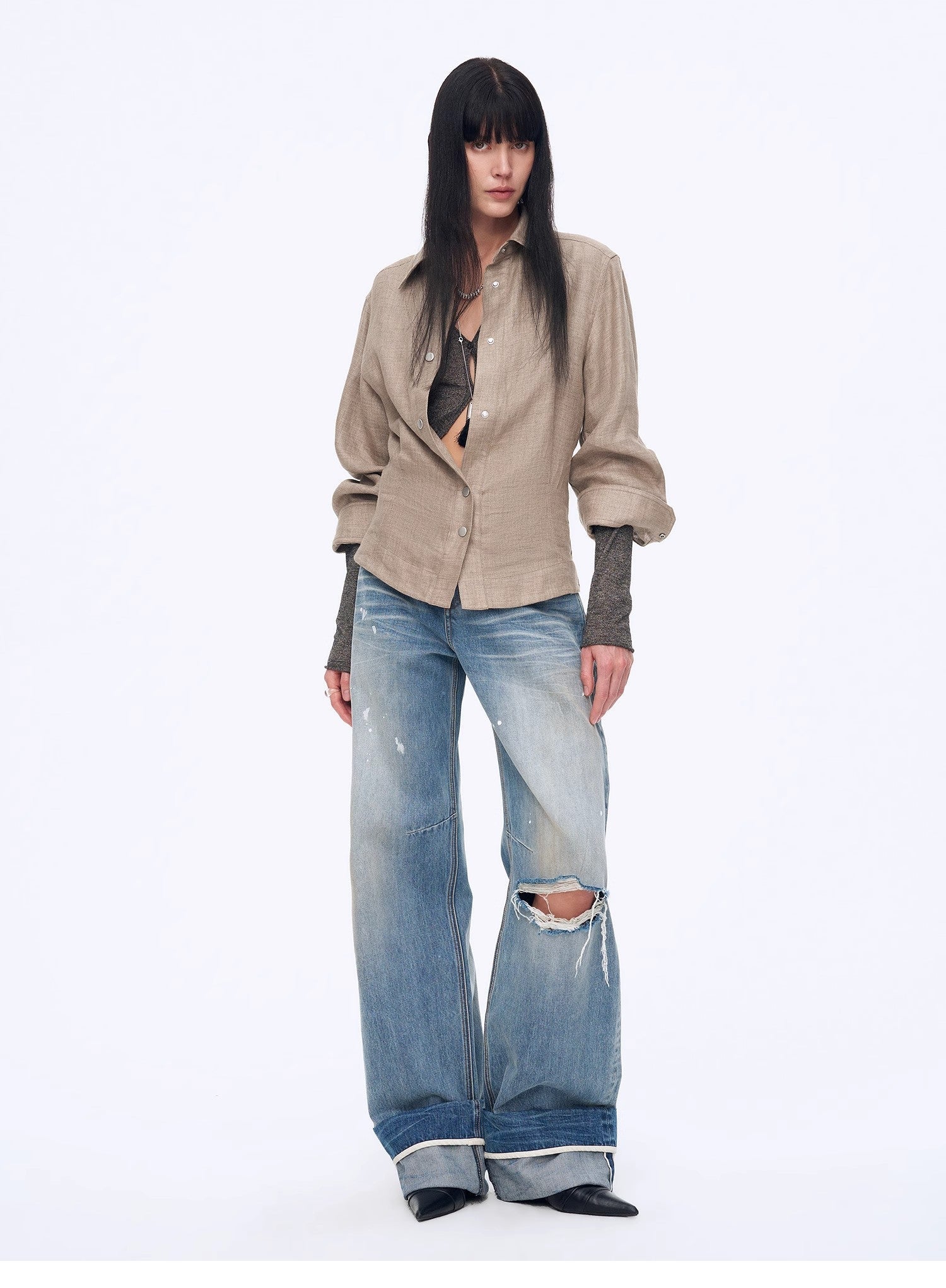 Twill Linen Shirt