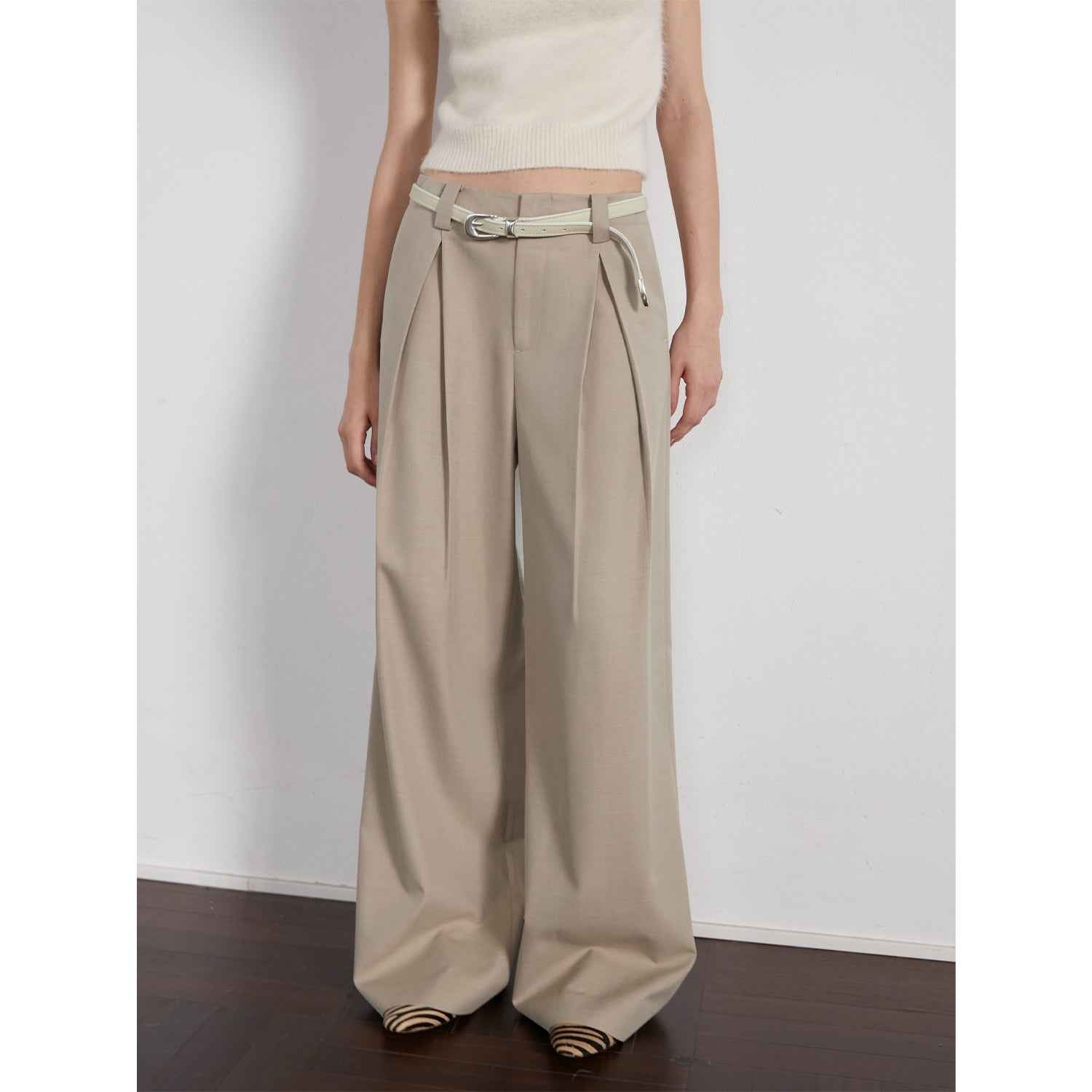 Pleated Trousers