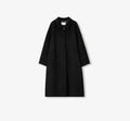 Riveted Lapel Wool Coat