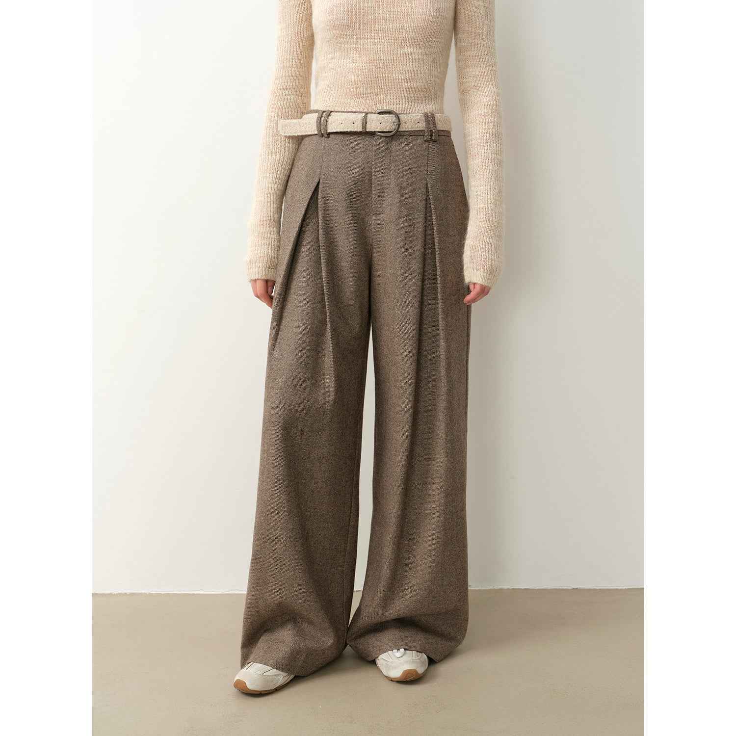 Pleated Trousers