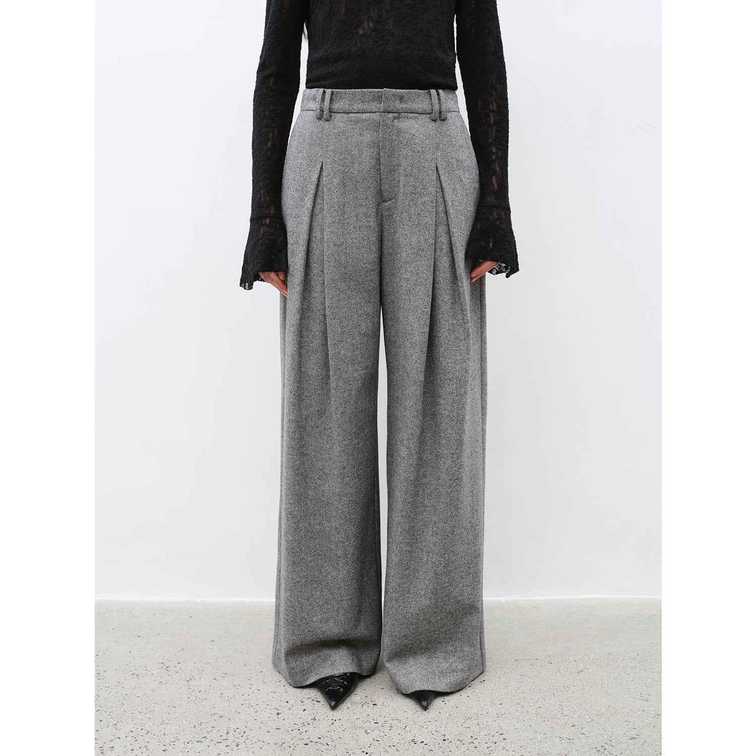 Pleated Trousers