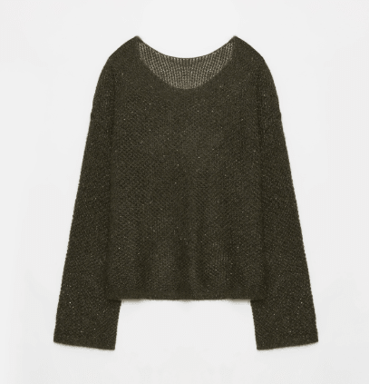 Sequin Knit Top